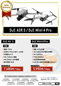 DJI AIR 3/DJI Mini 4 Pro