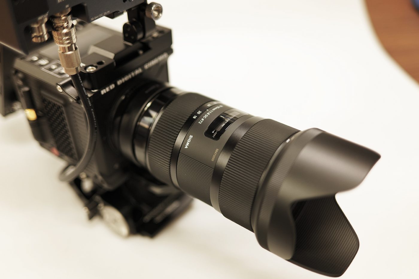 SIGMA EFマウント18-35mmF1.8 DC HSM Canon 72mm｜撮影機材