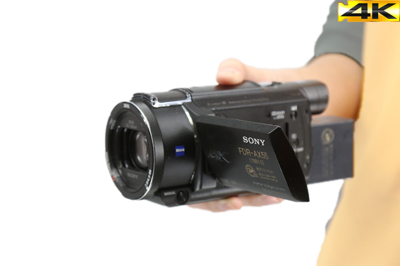 ■極美品/ほぼ新品■ソニーデジタル４Kビデオカメラ SONY FDR-AX55□極美品ほぼ新品